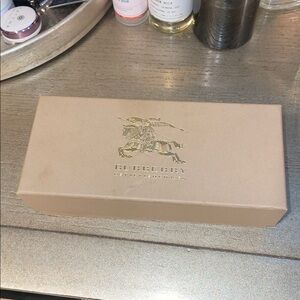 Burberry eyeglass case